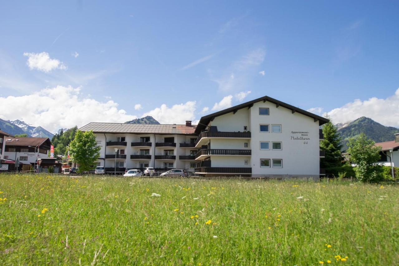 Alpenflair Ferienwohnungen Whg 103 Appartementhaus Nebelhorn Oberstdorf Exterior foto
